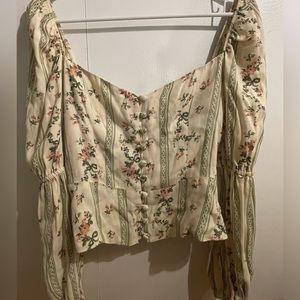 Reformation blouse size 2